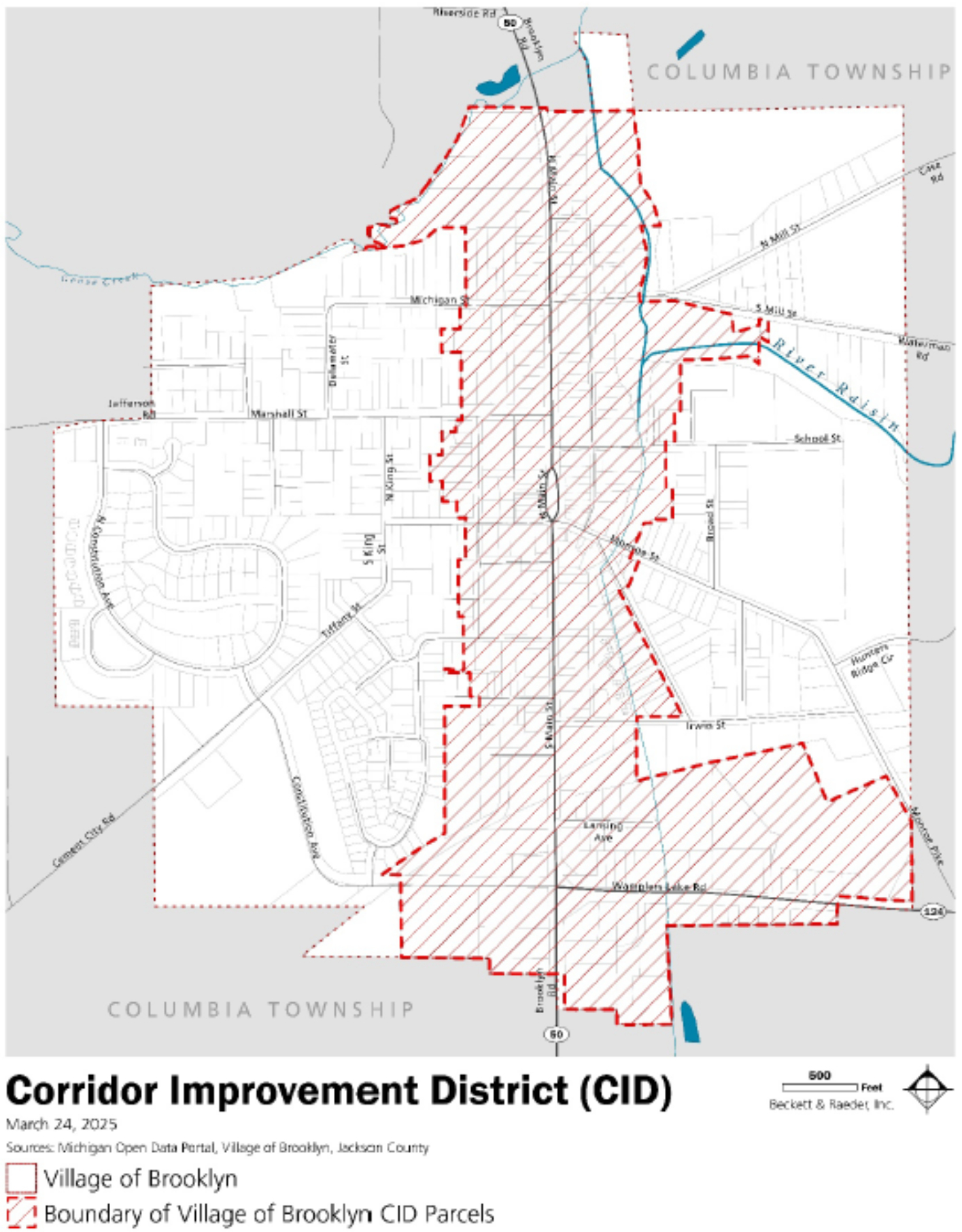Corridor Improvement District (CID) Map