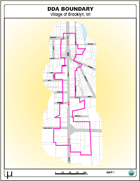 Village of Brooklyn Map